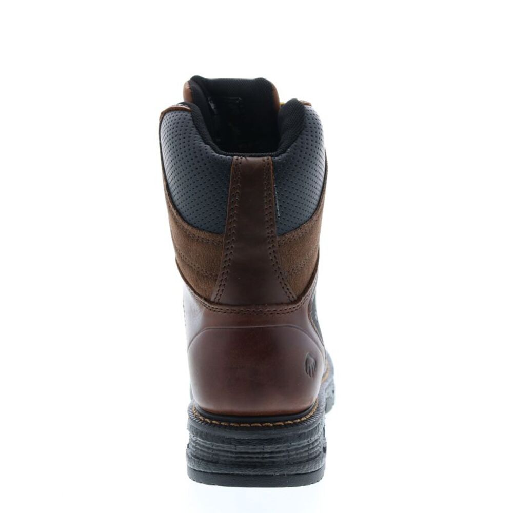 Wolverine Mens Hellcat Ultraspring Waterproof CarbonMax 8" Brown Boots (NWT) - Picture 6 of 7